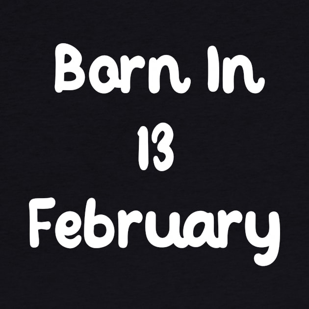 Born In 13 February by Fandie